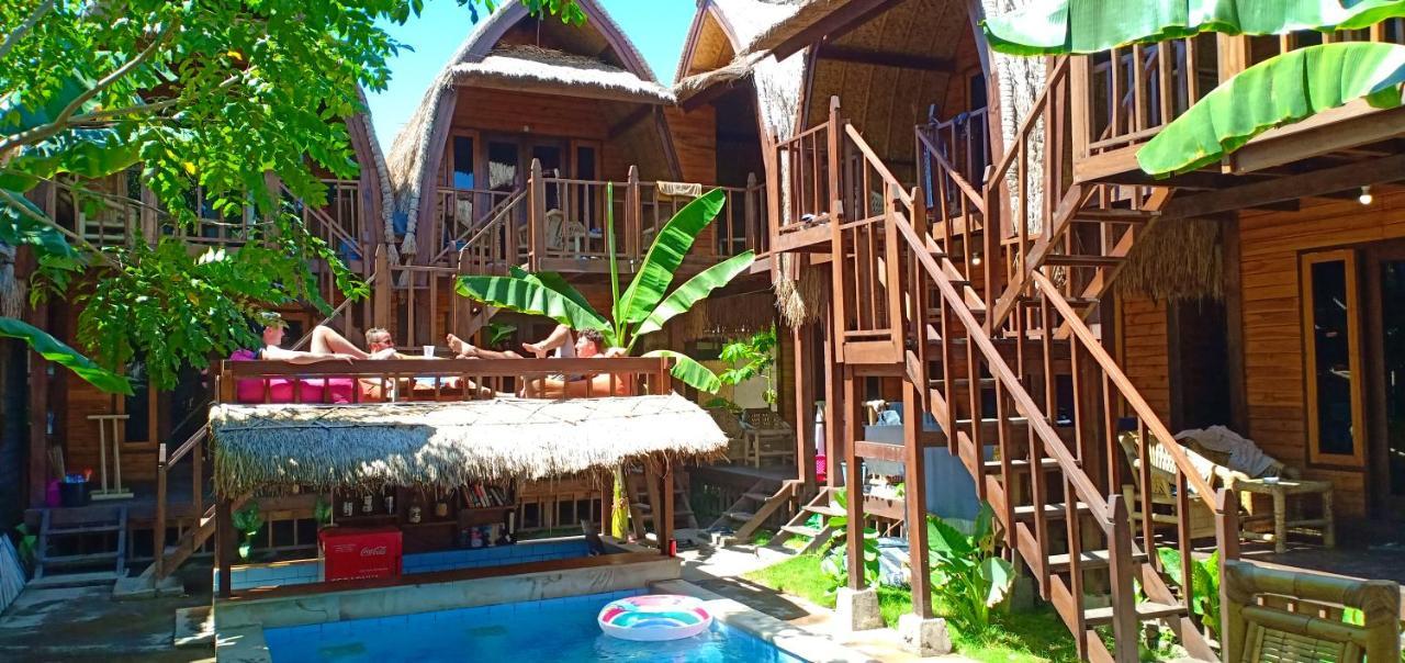 Deep House Bungalows Gili Trawangan Buitenkant foto