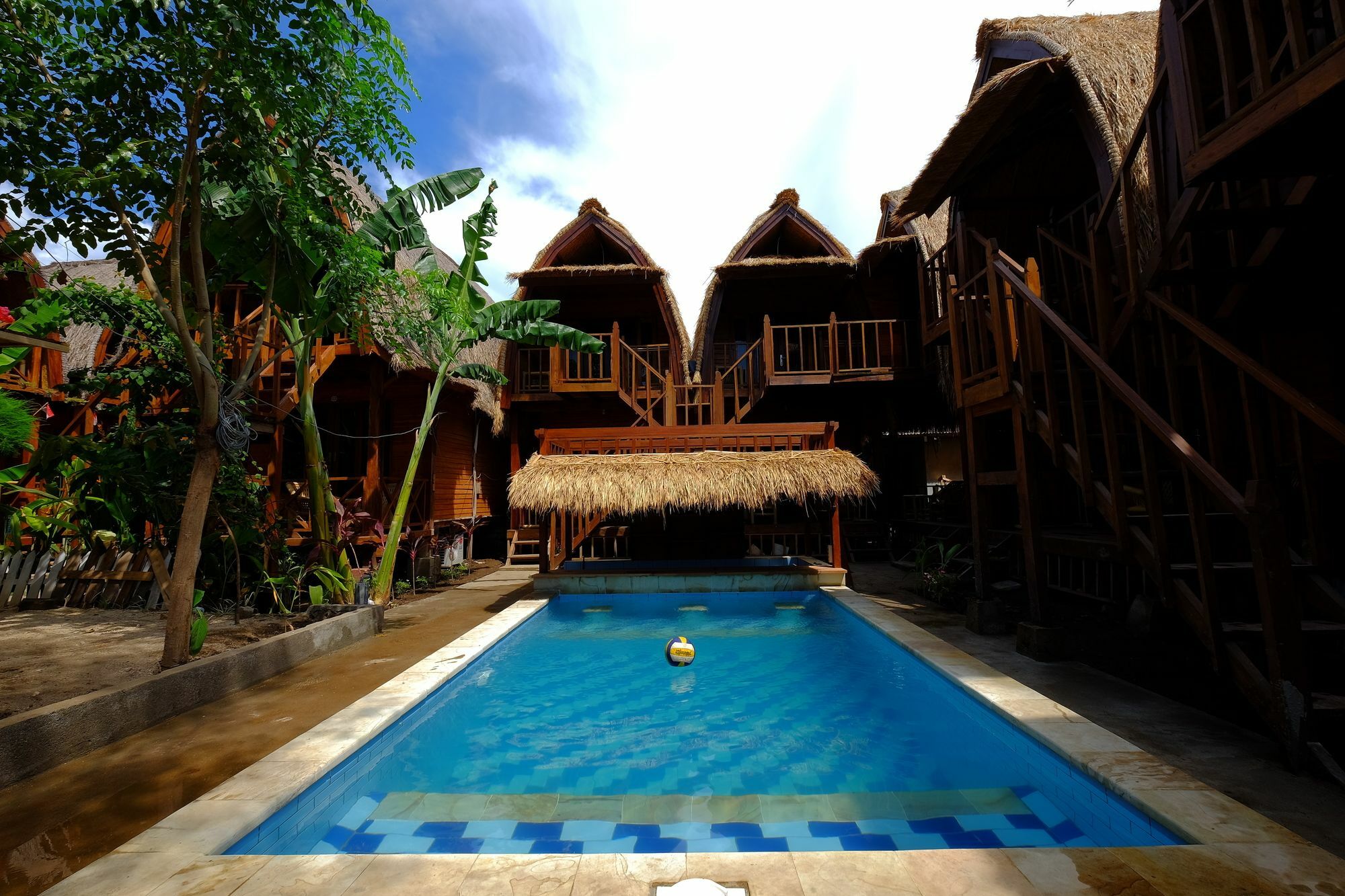 Deep House Bungalows Gili Trawangan Buitenkant foto